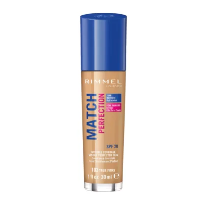 Rimmel Match Perfection Foundation 30ml - 103 True Ivory