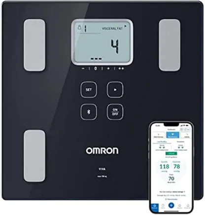 Omron VIVA Smart Body Composition Monitor (HBF-222T-EBK)