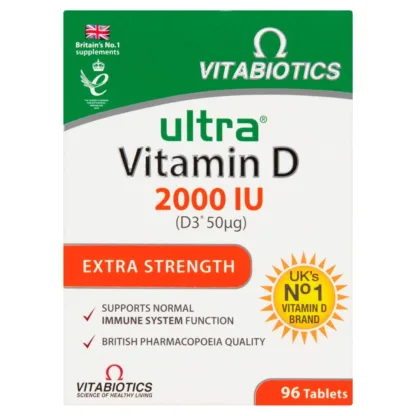 Vitabiotics Ultra Vitamin D 96 Tablets