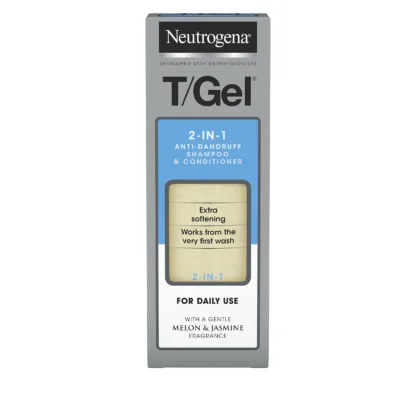 Neutrogena T-Gel Anti-Dandruff 2-In-1 Shampoo & Conditioner - 150ml