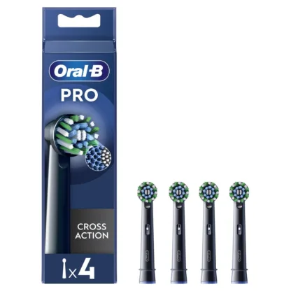 Oral-B C/A Black X-Filaments Replacement Head 4Pk