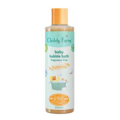 Childs Farm Oat Derma Baby Bubble Bath Fragrance Free - 250ml