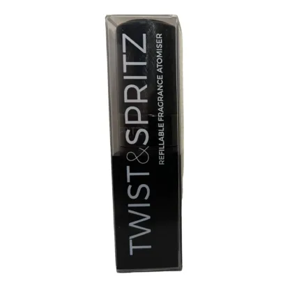 Twist & Spritz Refillable Atomiser Spray 8ml - Black 2