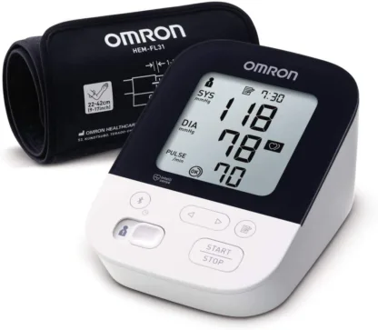 Omron M4 Intelli IT Automatic upper arm blood pressure monitor (HEM-7155T-EBK)