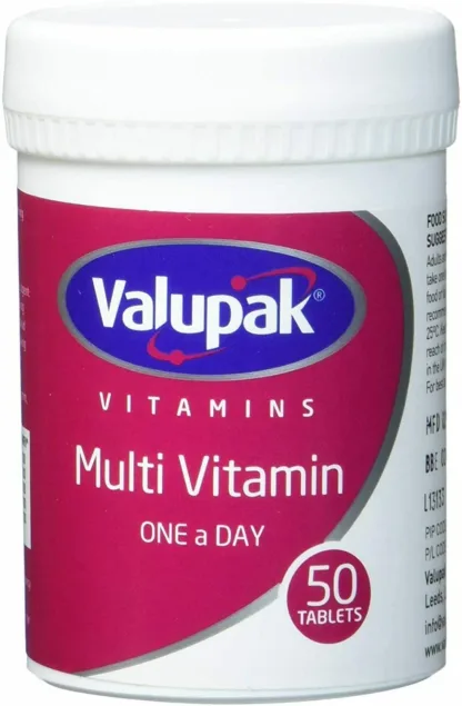 Valupak Multi-Vitamin One-A-Day 50 Tablets