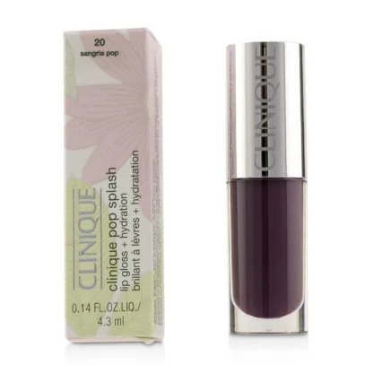 Clinique Pop Splash 20 Sangria Pop Hydrating Lip Gloss 4.3ml