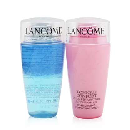 LancÃ´me My Cleansing Must-Haves Gift Set 75ml Bi-Facil Cleanser For Eyes + 75ml Tonique Confort Toner