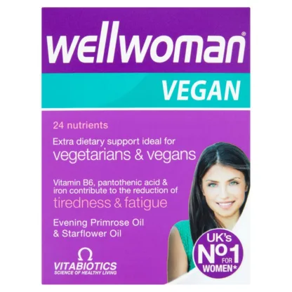 Vitabiotics Wellwoman Vegan 60 Tablets