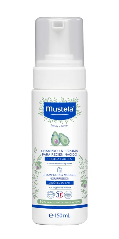 Mustela Cradle Cap Foam Shampoo - 150ml