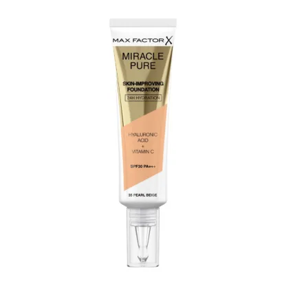 Max Factor Miracle Pure Skin-Improving Foundation SPF30 30ml - 35 Pearl Beige