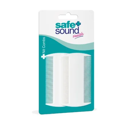 Safe & Sound Dust Comb White 12 Pack x 2