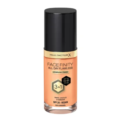 Max Factor Face Finity All Day Flawless 3 In 1 85 Caramel Foundation 30ml