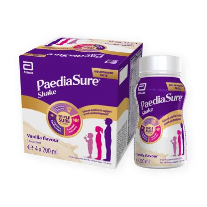 PaediaSure Shake Drink Flavour Vanilla - 4x200ml