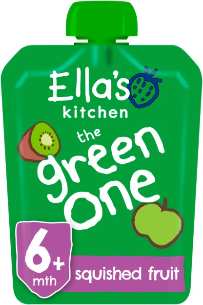 Ella's Kitchen Smoothie Fruit The Green One 12 Pack - 90g