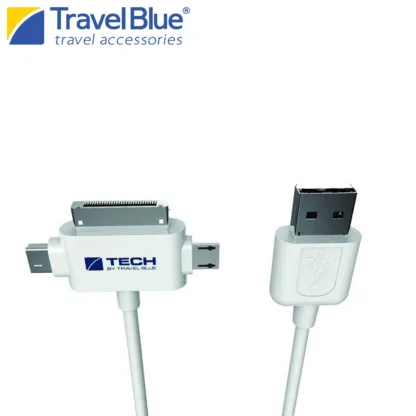 Travel Blue Micro USB 2.0 Data Sync & Charge Cable