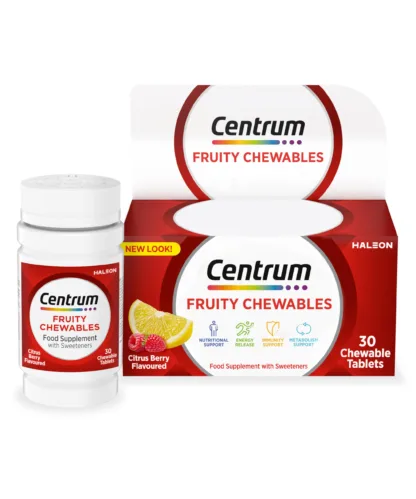 Centrum Fruity Chewables 30 Tablets