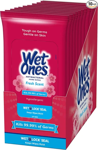 EPL Wolves 20 Hand Cleansing Wet Wipes