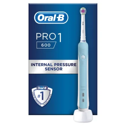 Oral-B PRO 600 White and Clean Rechargeable Electric Toothbrush