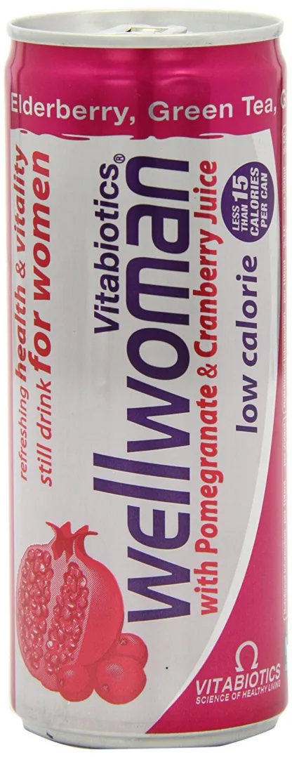 Vitabiotics Wellwoman Pomegranate & Cranberry Vitamin Drink - 250ml