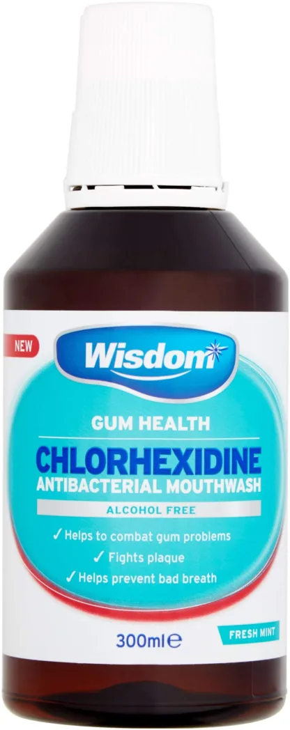 Wisdom Chlorhexidine Mouthwash - 300ml