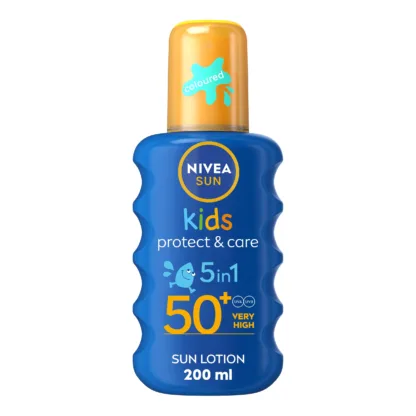 Nivea Sun Kids Coloured Spray SPF50 - 200ml