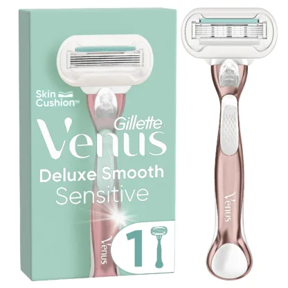 Venus Deluxe Smth Sensi RoseG Razor