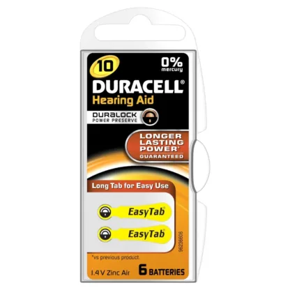 Duracell Easy Tab 230 Hearing Aid Battery