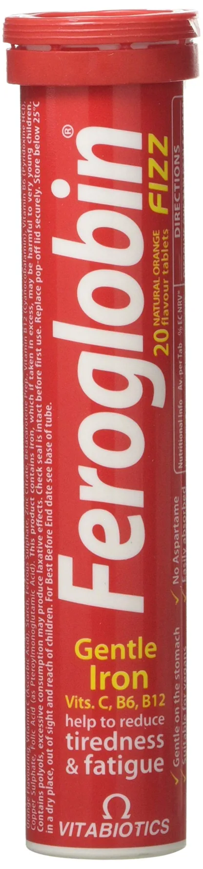 Vitabiotics Feroglobin B12 Effervescent 20 Tablets