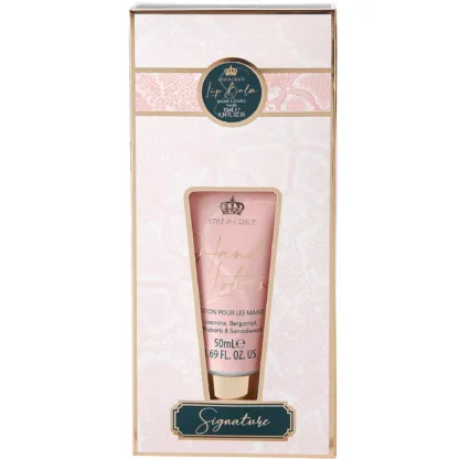 Style & Grace Signature Beauty Rescue Set Eco Packaging 50ml Hand Cream + 10ml Lip Balm - Vanilla