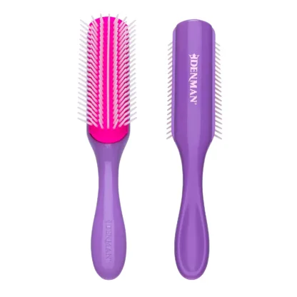 Denman Original Styler Brush D3 - 7 Row African Violet