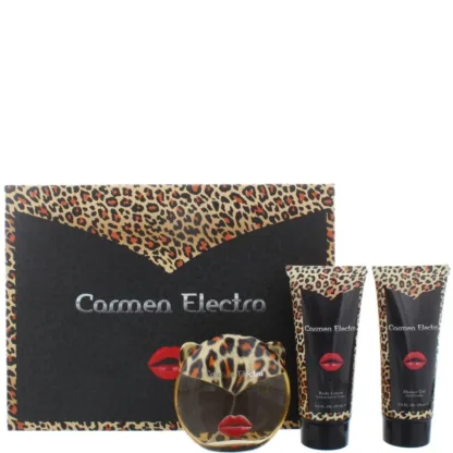 Carmen Electra Rrrr! Gift Set 100ml EDP + 150ml Shower Gel + 150ml Body Lotion