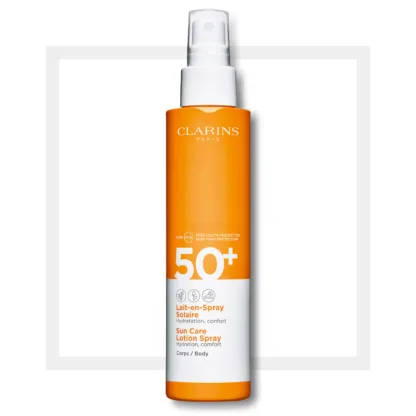 Clarins Sun Care Body Lotion-in-Spray UVA/UVB 50+ 150ml