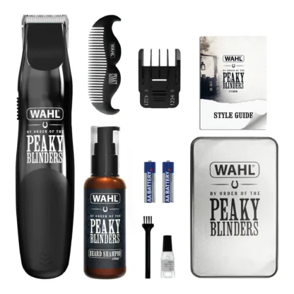 Wahl PB Trimmer Kit Battery Beard & Beard Shampoo