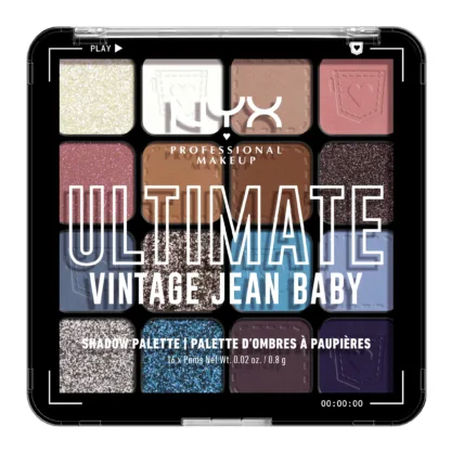 NYX Ultimate Vintage Jean Baby Eye Shadow Palette 0.8g