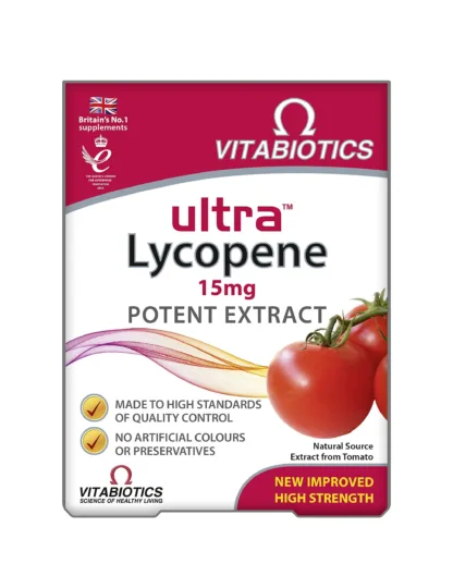 Vitabiotics Ultra Lycopene 10mg 30 Tablets