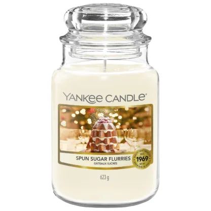 Yankee Original Candle Spun Sugar Flurries Candle 623g - Large Jar