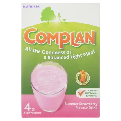 Complan Sachets Strawberry - 4x55g