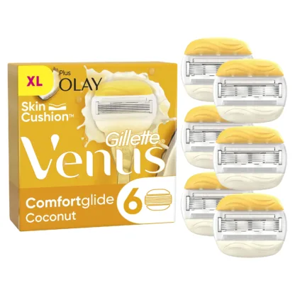 Venus Comfort Glide Coconut Pk6