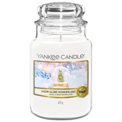 Yankee Original Candle Snow Globe Wonderland Candle 623g - Large Jar