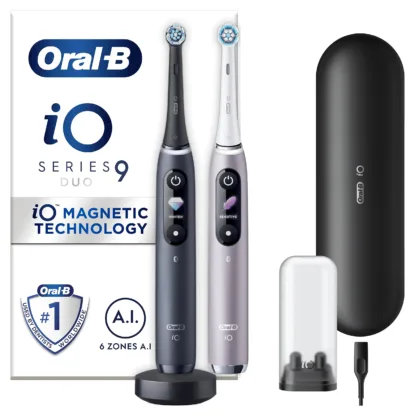 Oral-B iO9 Black Lava & Rose Quartz (Duo Pack)