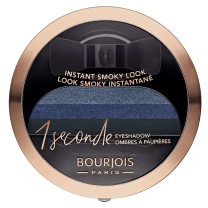 Bourjois 1 Seconde Instant Smokey Eyeshadow Palette 3g - 004 Insaisissa-bleu