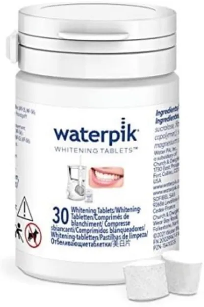 Waterpik Whitening Water Flosser Refill Tablets - 30 Tablets