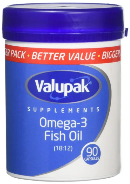 Valupak Omega 3 Fish Oil 90 Capsules