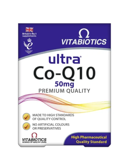 Vitabiotics Ultra Co-Q10 50mg 60 Tablets