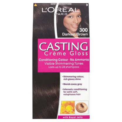 L'Oreal Paris Casting Creme Gloss 300 Darkest Brown