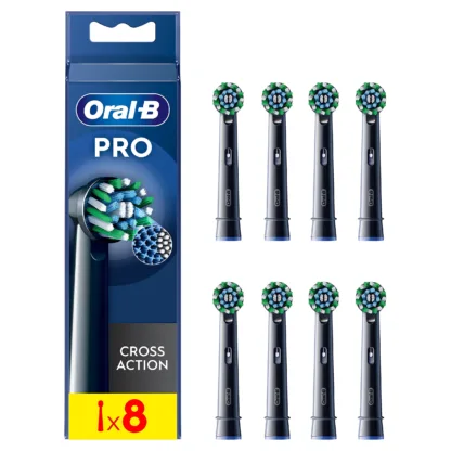 Oral-B C/A Black X-Filaments Replacement Head 8Pk