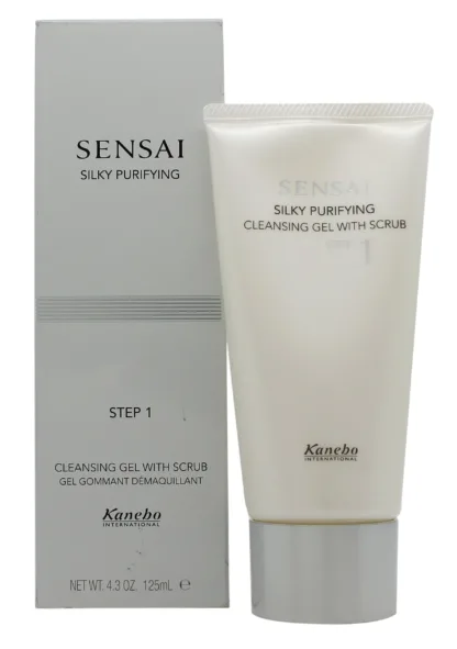 Kanebo Cosmetics Sensai Silky Purifying Step 1 Cleansing Gel with Scrub 125ml