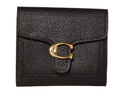 Coach Tabby Black Small Wallet