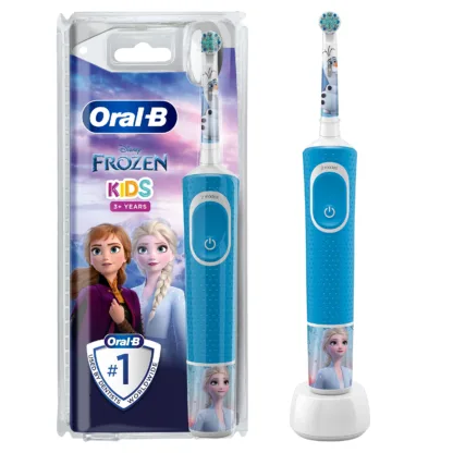 Oral B Frozen Vitality Rechargeable Electric Toothbrush with 4 Stickers