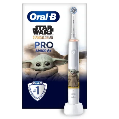 Oral-B Junior Pro 3 Frozen White Toothbrush